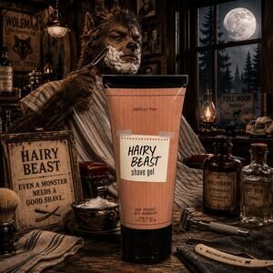 Perfectly Posh Hairy Beast Shave Gel 4 oz Discontinued Rare Sealed Men’s